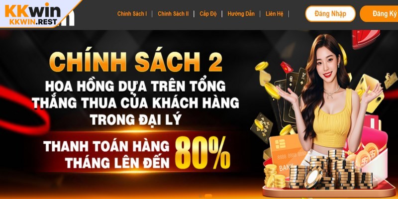 Chương trình đại lý KKWIN nổi bật nhờ hoa hồng cạnh tranh
