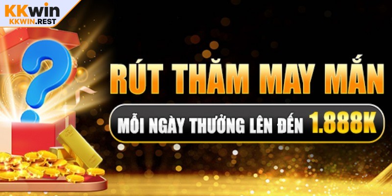 Quay số trúng thưởng nhận thưởng lên đến 1.888.000 đồng